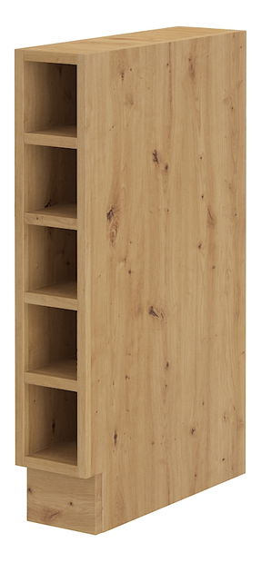 Dolní kuchyňský regál Arryn 15 D OTW BB (dub artisan)
