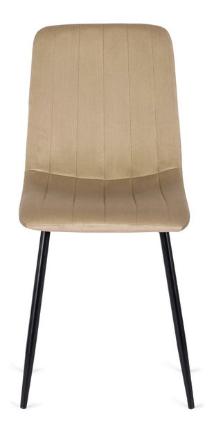 Jídelní židle Imprimir (béžová + černá)