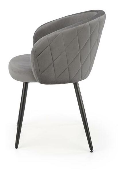 Jídelní židle Kieth (šedá)