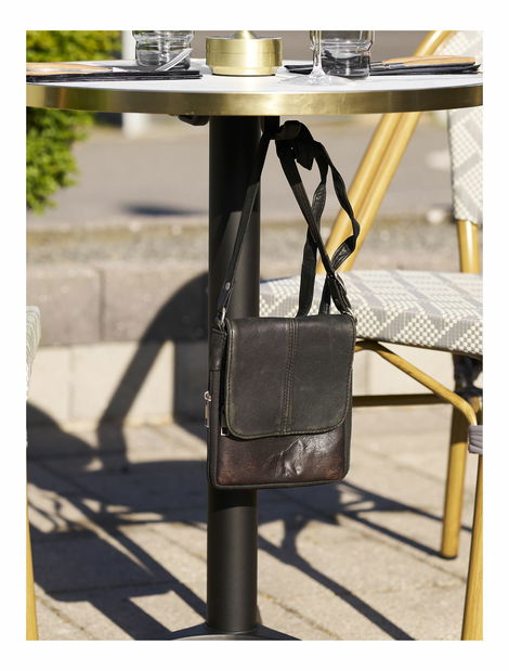 Bistro stůl Bsamira 1 (bílá + černá)