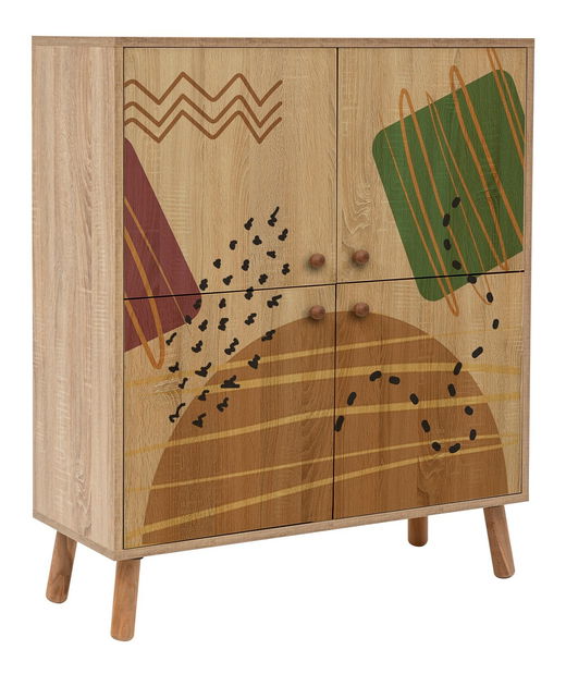 Předsíň Maluxe 986 (dub sonoma + kamenná)