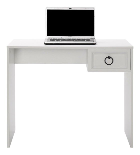 PC stolek Nukela 4 (bílá)