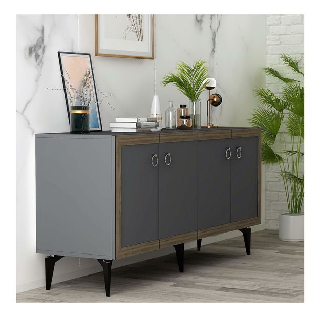 Skříňka Sotema 1 (antracit + ořech)