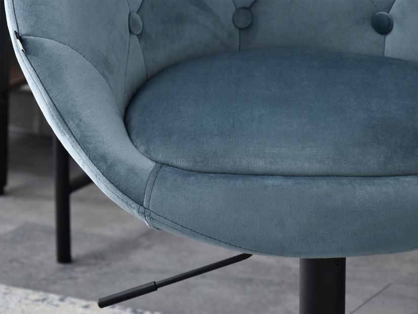 Křeslo Lush 4 (modrá + černá)