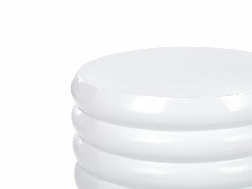 Příruční stolek Kikza (bílá)