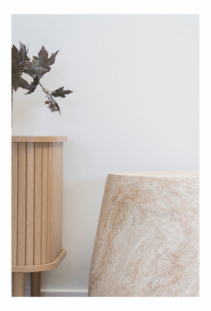 Příruční stolek Bidoria 2 (přírodní)