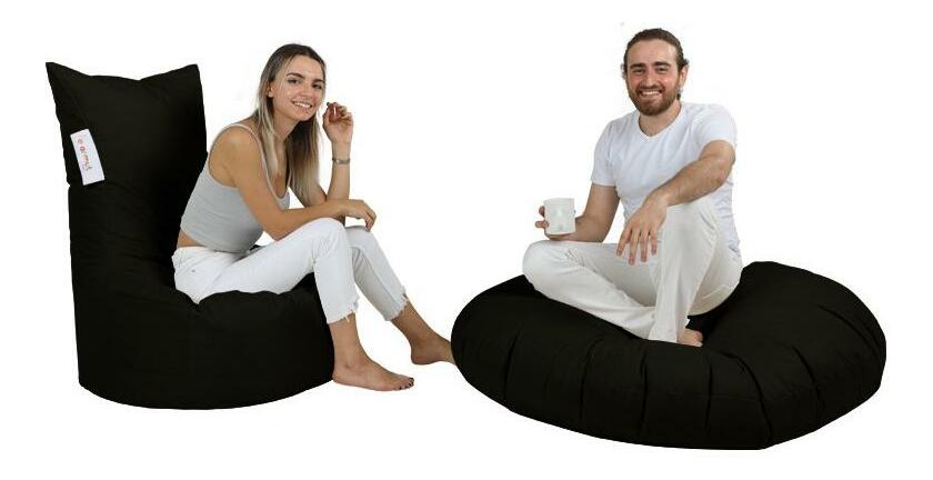 Sedací pytel Beemin (černá)