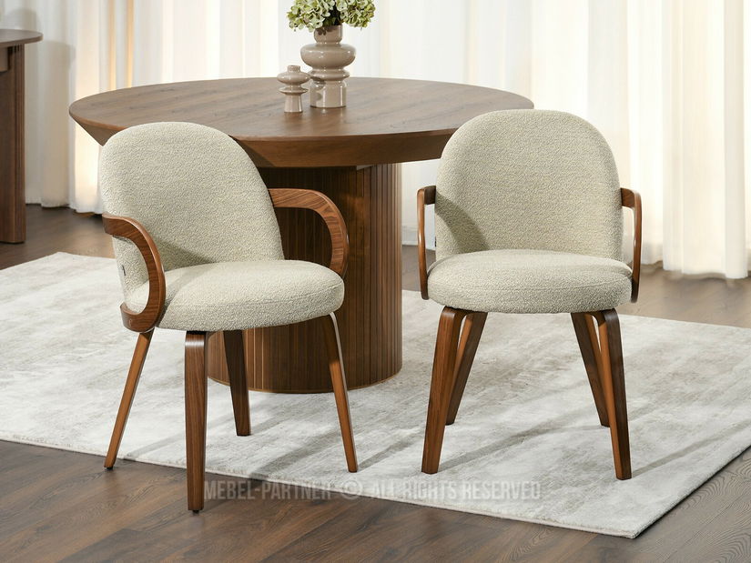 Jídelní židle Midieron (béžová)