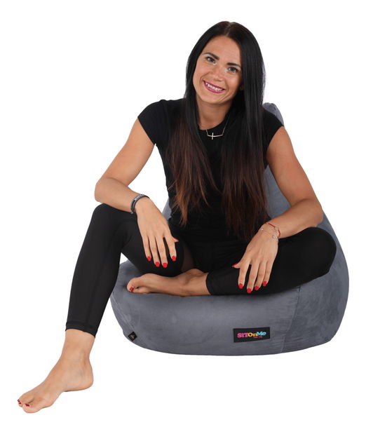 Sedací vak Lampo (šedá)