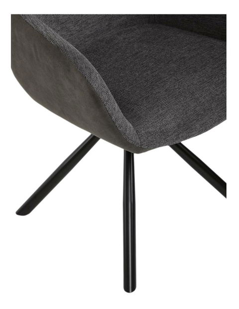 Jídelní židle Desempeno (tmavě šedá)