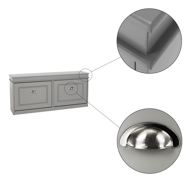 Botník Epery TYP 4 (šedá)