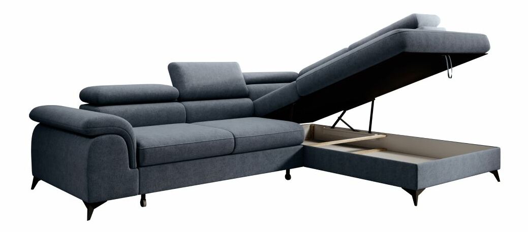 Rohová sedací souprava PONA (šedá)
