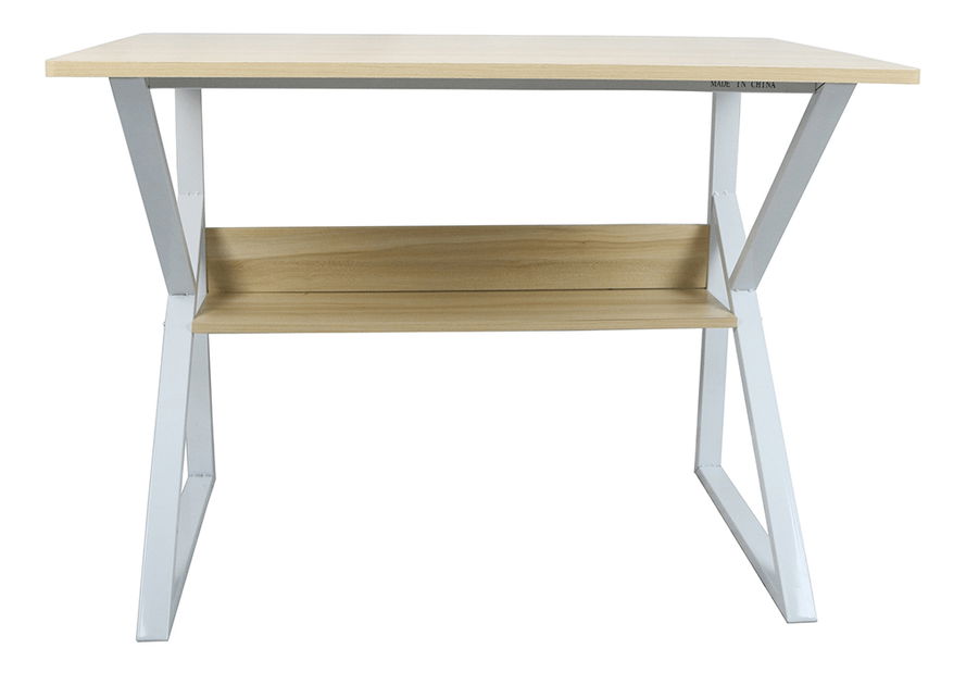Psací stolek Torcor 80 (dub přírodní + bílá)