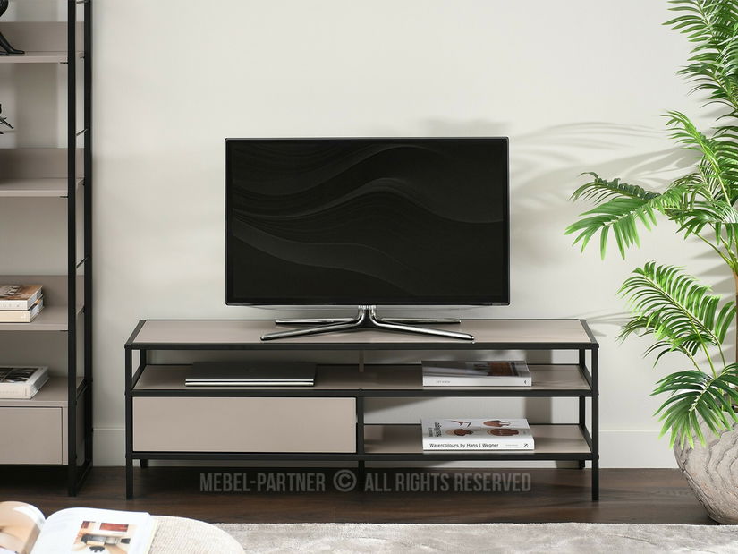 TV stolek/skříňka Subsidios (černá)