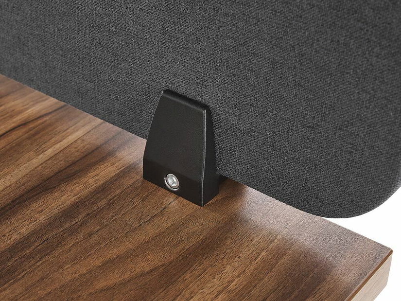 Přepážka na pracovní stůl 130x40 cm Whitley (tmavě šedá)