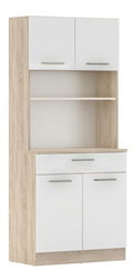 Kuchyňský kout Domini NEW (dub sonoma + bílá)