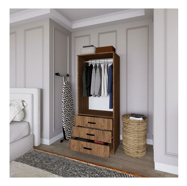 Šatní skříň Essy 57 (borovice atlantická)