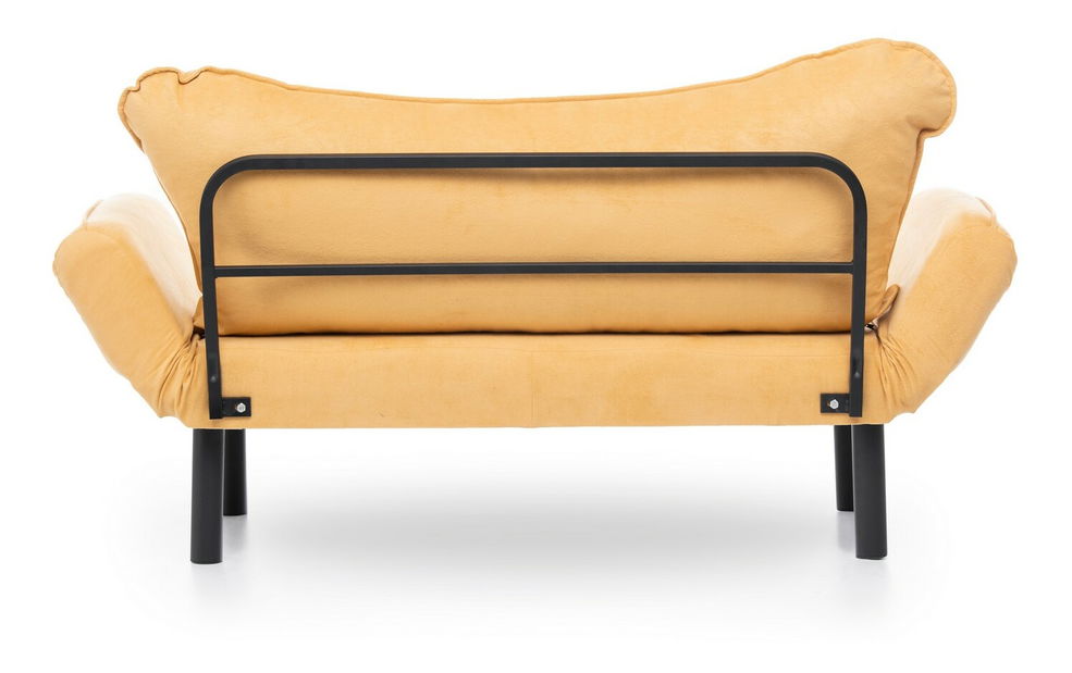 Rozkládací pohovka dvoused Chatty (hořčičná)