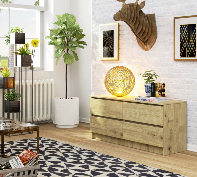 Komoda Kapil IV (dub artisan) *výprodej