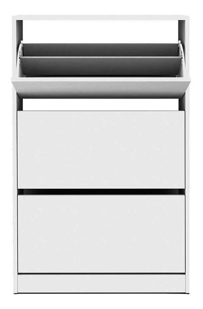 Botník (skříňka na boty) Kupuba (bílá)