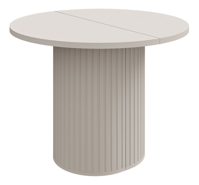 Rozkládací jídelní stůl Ovalina (béžová písková)