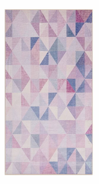 Koberec 80x150 cm KARTALY (polyester) (modrá)