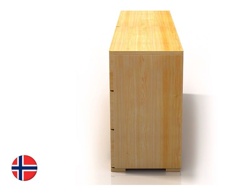 Komoda Naturlig Lorenskog 2+2 (borovice)