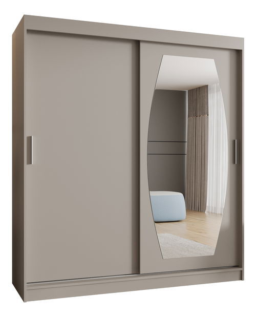 Šatní skříň 180 cm Rosaria (kašmír)