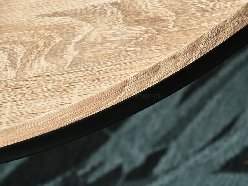 Konferenční stolek Kolja Stolek S (dub sonoma + černá)