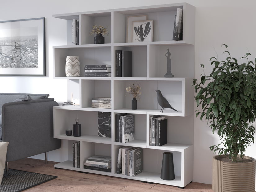 Regál typ 01 Murray (světle šedá)