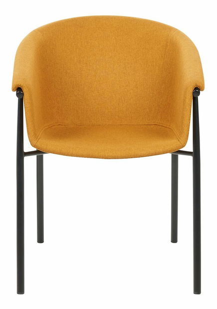 Set 2 ks jídelních židlí Anja (oranžová)