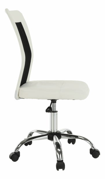 Kancelářské křeslo Indi (černá + bílá)