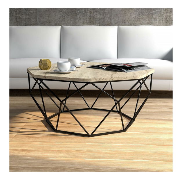 Konferenční stolek Dia (travertin)