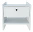 Noční stolek Biurno (bílá)