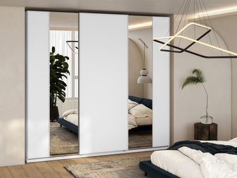 Šatní skříň Linordia Maxi MX6 (bílá)