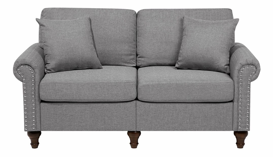 Sedací souprava Osob (světle šedá)