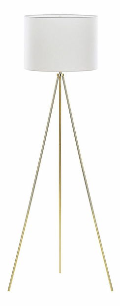 Stojací lampa VISTA (látka) (bílá)