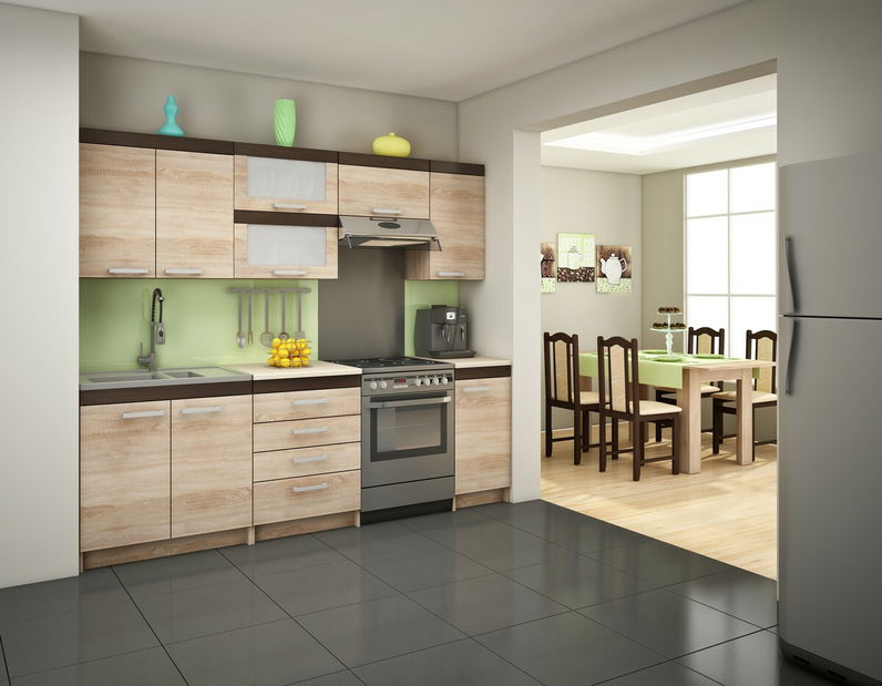 Horní kuchyňská skříňka Milo W60