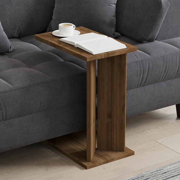 Příruční stolek Luninadis (ořech)