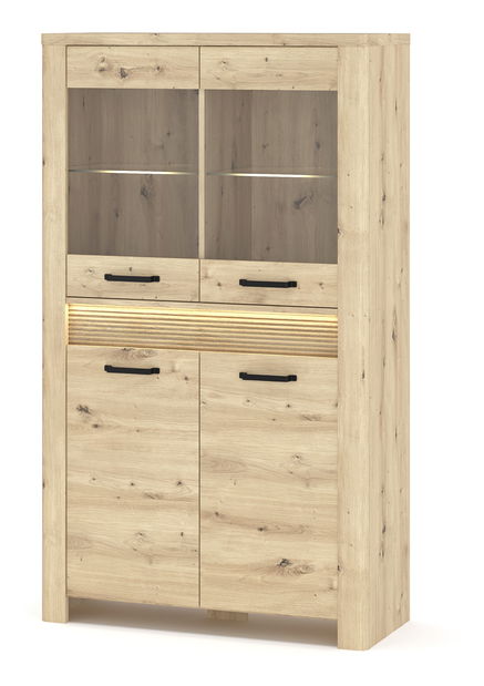 Vitrína Mindi (dub artisan)