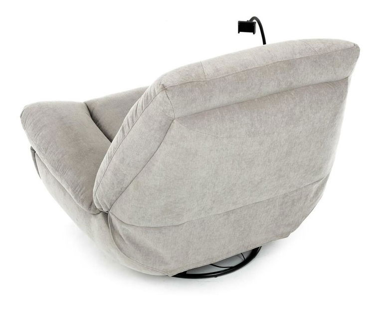 Polohovací křeslo Tratado (lanýžová)