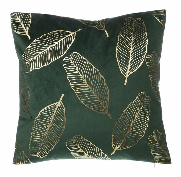 Set 2 ks. polštářů 45 x 45 cm FREDO (polyester) (zelená)