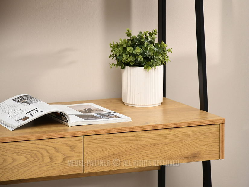 PC stolek Omega (dub + černá)