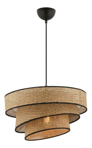 Stropní svítidlo Luxedanto 3 (béžová + černá)