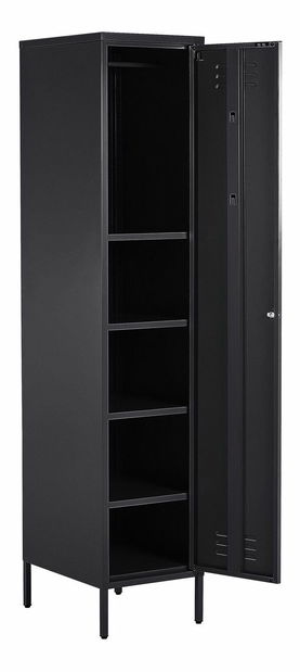 Šatní skříň Farem (černá)