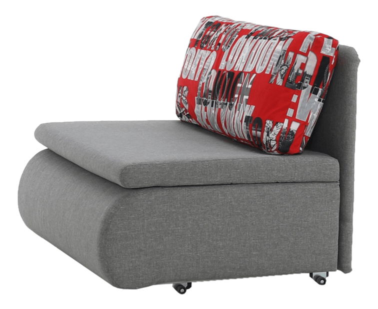 Křeslo Kotu (šedá)