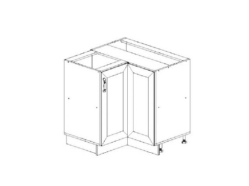 Dolní skříňka rohová Felicia FE-12/D90N