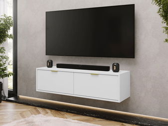 TV skříňka/stolek Kwez 140 (bílá)