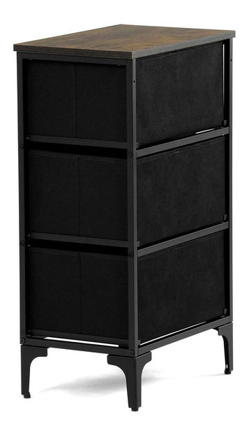 Komoda Alharacas 3 (černá)