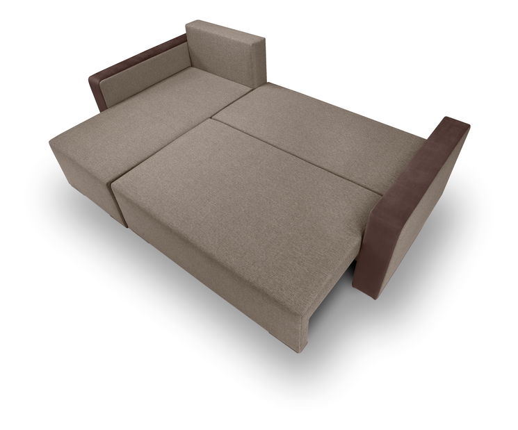 Rohová sedací souprava BRW Beti Lux 3DL.URC (šedá) (L)